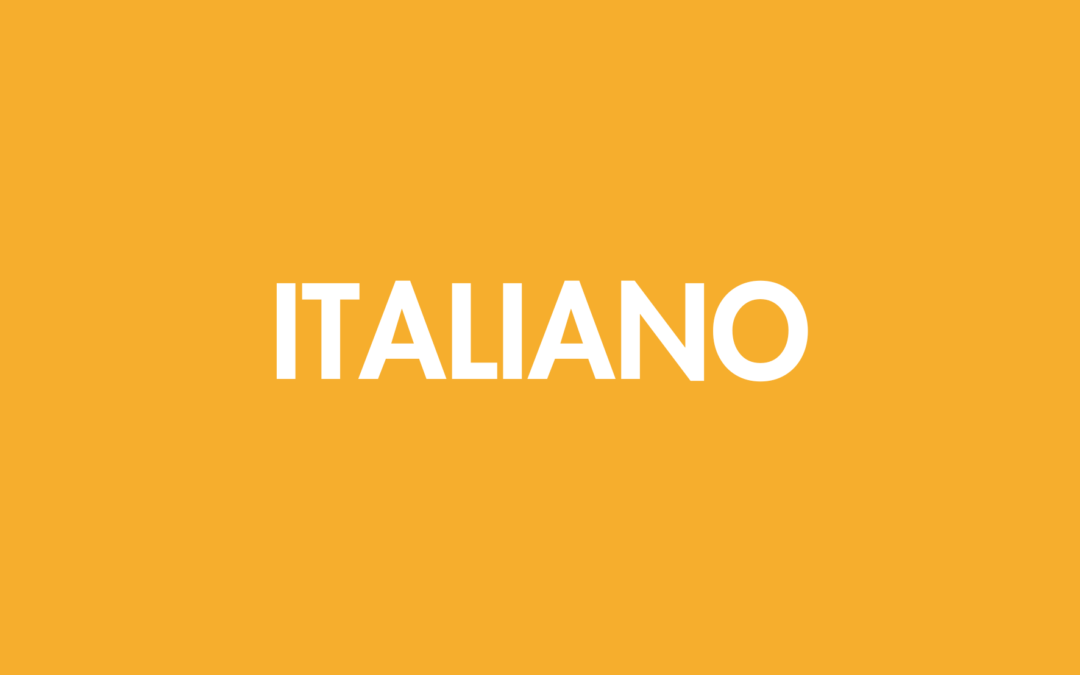 Verso la scuola media – Italiano