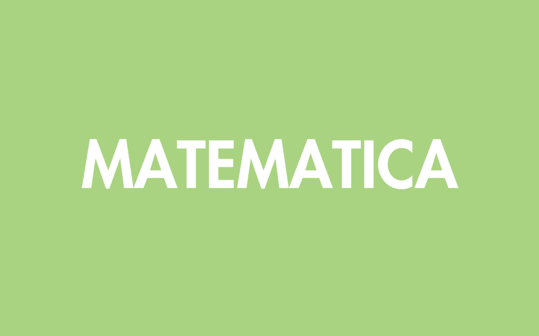 Verso il triennio – Matematica